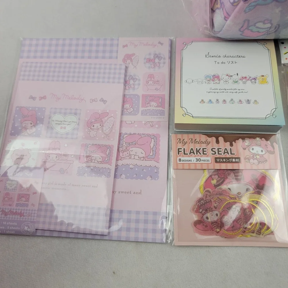 New Blippo Harajuku Twin Zip Pencil Case With Supplies 41 Items Total